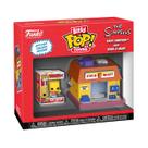 Funko Pop colecionável! Cidade de Bitty: Os Simpsons - Bart Simpson