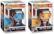 Funko Pop Gatchaman Ken The Eagle 1030 Jun The Swan 1032 Funko Pop Gatchaman Ken The Eagle 1030 Jun The Swan 1032