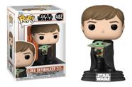 Funko Pop! Star Wars Luke Skywalker With Grogu 482