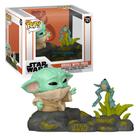 Funko Pop Star Wars Mandalorian Baby Yoda Com Sapo 720