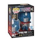 Funko Pop Transformers Lights and Sounds Optimus 120 Detalhe Funko Pop Transformers Lights and Sounds Optimus 120 Detalhe
