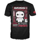 Funko Tees Big Hero 6 Baymax Tech *xl* Funko Tees Big Hero 6 Baymax Tech *xl*