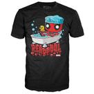 Funko Tees Marvel Deadpool Bubble Bath *xs*