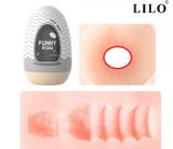 Funny Porta dos Fundos Egg Masturbador Cyberskin Vipmix