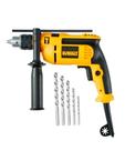Furadeira De Impacto 1/2 13mm 710w 110V Dwd502 Dewalt C/ Kit 5 Brocas