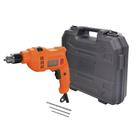 Furadeira de Impacto Black & Decker BED710550K - 550W 3/8" + 3 Brocas e Maleta Furadeira de Impacto Black & Decker BED710550K - 550W 3/8" + 3 Brocas e Maleta