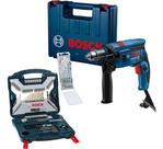 Furadeira De Impacto Bosch Gsb 13 Re 750w Kit 100 Peças 110v Furadeira De Impacto Bosch Gsb 13 Re 750w Kit 100 Peças 110v