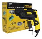 Furadeira de Impacto Elétrica Profissional Perfuração Concreto 600W 127/220V Mandril 3/8" Alta Performance