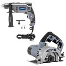 Furadeira de Impacto Profissional Torkz TRE0001 e Serra Mármore Profissional TRE0017