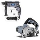 Furadeira de Impacto Profissional Torkz TRE0009 e Serra Mármore Profissional TRE0017