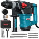 Furadeira de martelo rotativa ENEACRO ENRH3203 32mm 12.5A 7J com acessórios
