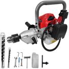 Furadeira de Mourão a Gasolina 26cc 2T Reversão com 2 Brocas EVALD Furadeira de Mourão a Gasolina 26cc 2T Reversão com 2 Brocas EVALD