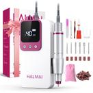 Furadeira de unhas elétrica Halmai HMC320 40000RPM recarregável