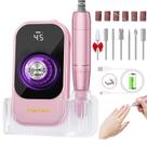 Furadeira de unhas elétrica HUGMAPLE 45000RPM recarregável 8-10h