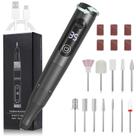 Furadeira de unhas Meremit 35000RPM sem fio com display LCD 115g