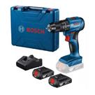 Furadeira E Parafusadeira Bosch De Impacto 18v Gsb 185-li + Carregador Bivolt+ maleta
