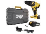 Furadeira e Parafusadeira de Impacto Wap a Bateria com Maleta 4 Peças K21 ID02