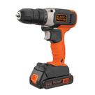 Furadeira e Parafusadeira Sem Fio Black Decker BCD702C1 20V