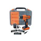 Furadeira e Parafusadeira Sem Fio Black Decker LD12SC Bivolt