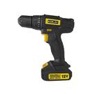 Furadeira e parafusadeira sem fio - kokay - c/ maleta + acessórios 12v - 110/220v