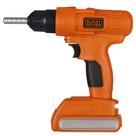 Furadeira Elétrica Eletrônica Black + Decker Jr. Meninos e crianças com som