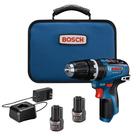 Furadeira/furadeira de martelo Bosch GSB12V-300B22 12V Max 2.0Ah