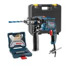 Furadeira impacto 650w GSB 13 RE Bosch GSB13RE + Maleta e Kit X-line