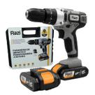 Furadeira Impacto e Parafusadeira Com 2 Bateria 21V RZFPBI21 Bivolt Razi Furadeira Impacto e Parafusadeira Com 2 Bateria 21V RZFPBI21 Bivolt Razi