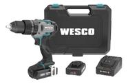 Furadeira Impacto Wesco Ws2419k2 18v Com Maleta Laranja 18v 60 Furadeira Impacto Wesco Ws2419k2 18v Com Maleta Laranja 18v 60