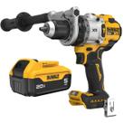 Furadeira/paraf Impacto 1/2'' Dcd1007 + Bateria 5ah Dewalt Furadeira/paraf Impacto 1/2'' Dcd1007 + Bateria 5ah Dewalt