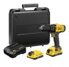 Furadeira Parafusadeira 13mm Fatmax Stanley, Modelo SCD711C2K, Sem Fio.