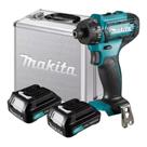 Furadeira Parafusadeira 2 Baterias 12v Df033 Maleta S/ Carrg