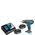 Furadeira Parafusadeira 2 Baterias 18v 3ah Dhp482 Makita Bivolt