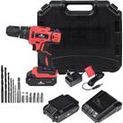 Furadeira Parafusadeira de Impacto 18V Worker Kit 17 Peças