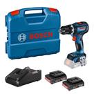 Furadeira Parafusadeira de impacto a bateria 1/2" 18V Brushless - GSB 18V-90 C (110V/220V) Furadeira Parafusadeira de impacto a bateria 1/2" 18V Brushless - GSB 18V-90 C (110V/220V)