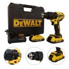Furadeira Parafusadeira de Impacto Dewalt Bateria 20V 0,5 Pol Brushless Profissional Sem Fio Bivolt