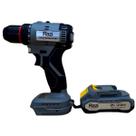 Furadeira Parafusadeira Razi 21V Brushless 40Nm CKit Completo 2 Velocidades