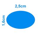 Furador Make+ - Jumbo Oval (Papel e EVA)