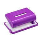 Furador plástico para papéis 2 furos Brw