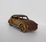 Fusca 3d em mdf