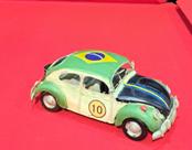 Fusca Brasil Colorido Em Metal Oldway