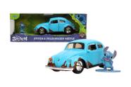 Fusca em Miniatura Volkswagen Beetle DieCast Desenho Lilo e Stitch