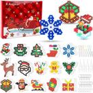 Fuse Beads Pegboards AUGSUN Christmas com conjunto de acessórios
