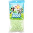 Fuse Beads Perler 6000 unidades que brilham no verde escuro