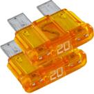 Fuse Blue Sea Systems ATO/ATC 20A, pacote com 2 unidades 5243