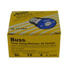 Fuse Bussmann SL-15PK4, 15 A, retardo de tempo, 125 V, pacote com 4 Fuse Bussmann SL-15PK4, 15 A, retardo de tempo, 125 V, pacote com 4