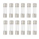 Fuselechada 12 peças Fusível de vidro de ação rápida 5 A 125 V 5 x 20 mm Fuselechada 12 peças Fusível de vidro de ação rápida 5 A 125 V 5 x 20 mm