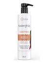 Fusionfrizz Cachos Gelatina Capilar 500ml Definição Natural, Brilho Intenso e Hidratação Prolongada para Cabelos Cache