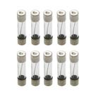 Fusíveis De Tubo De Vidro De Ação Rápida 5x20 6x30mm 250V 0.5A a 30A Amp