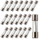 Fusível BOJACK T2AL250V 2A 250V de ação lenta 5 x 20 mm, pacote com 20